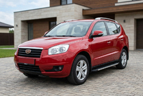 Geely Emgrand X7 2011- Progi Boczné Duru (2 szt., Aluminium) zdjęcia 1