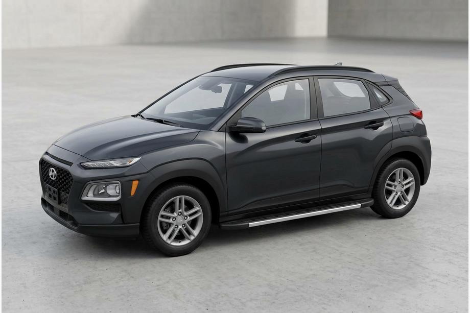 Hyundai Kona 2017-2023 Progi Boczné Duru (2 szt., Aluminium) Image