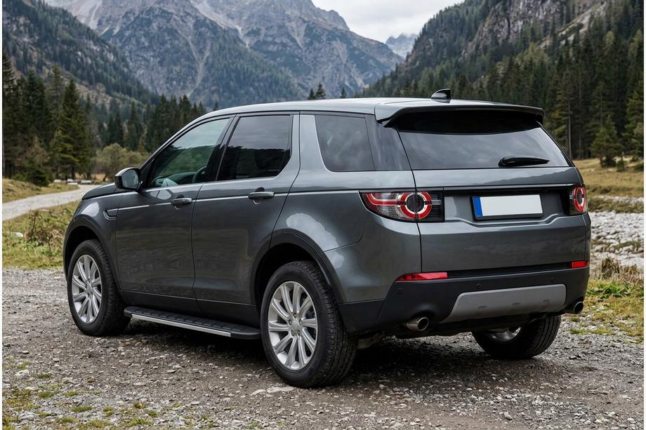 Land Rover Discovery Sport 2014- Progi Boczné Duru (2 szt., Aluminium) Image