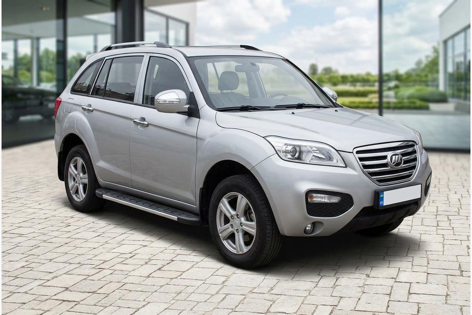 Lifan X60 2011- Progi Boczné Duru (2 szt., Aluminium) Image