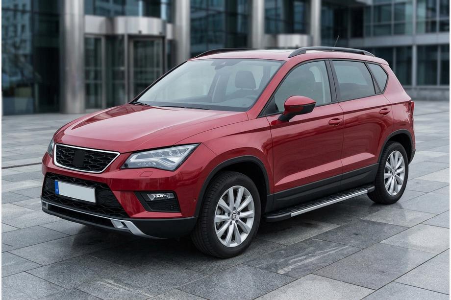Seat Ateca 2016- Progi Boczné Duru (2 szt., Aluminium) Image