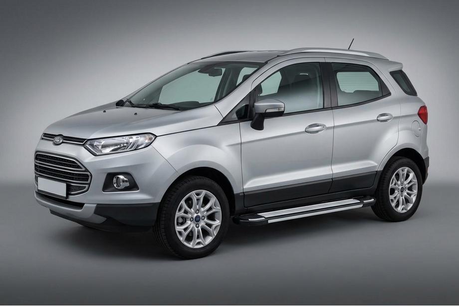 Ford Ecosport 2013-2022 Progi Boczné Rainbow (2 szt., Aluminium) Image