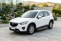 Mazda CX-5 2017–2025 Progi Boczné Rainbow (2 szt., Aluminium) zdjęcia 1
