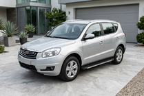 Geely Emgrand X7 2011- Progi Boczné Maya V1 (2 szt., Aluminium) zdjęcia 1