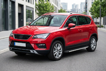Seat Ateca 2016- Progi Boczné Maya V1 (2 szt., Aluminium) zdjęcia 1