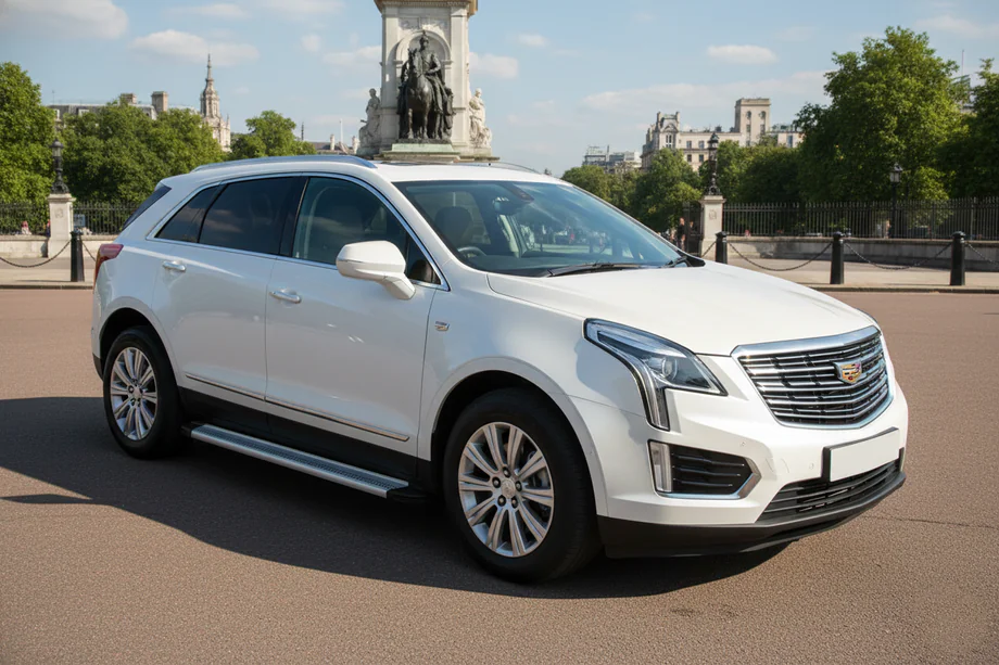 Cadillac XT5 2016- Progi Boczne Maya V2 (2 szt., Aluminium) Image