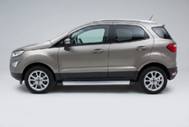 Ford Ecosport 2013-2022 Progi Boczne Maya V2 (2 szt., Aluminium) zdjęcia 1