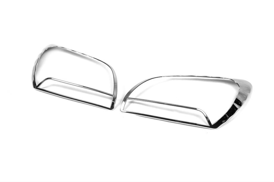 Kia Sportage 2004-2010 Nakladki na Reflektory (2004-2009, 2 szt, plastik) Zdjęcia 4