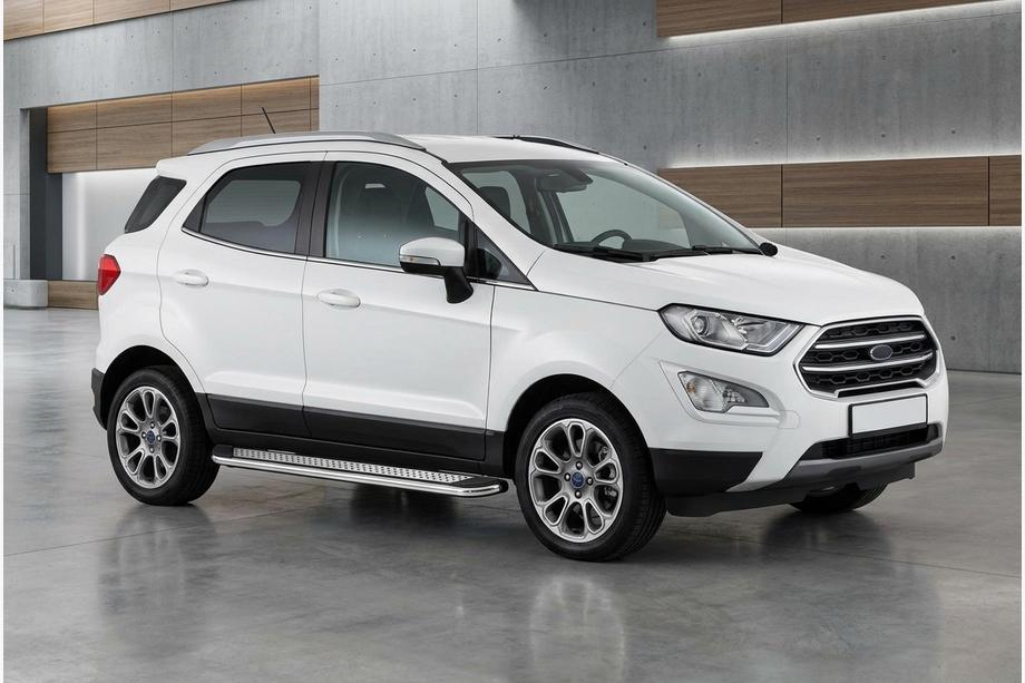 Ford Ecosport 2013-2022 Progi Boczne Maydos V2 (2 szt., Aluminium i Stal Nierdzewna) Image