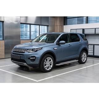 Progi Boczne Maydos V2 (2 szt., Aluminium i Stal Nierdzewna) Land Rover Discovery Sport 2014- zdjęcia 1