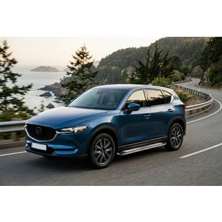 Progi Boczne Maydos V2 (2 szt., Aluminium i Stal Nierdzewna) Mazda CX-5 2017–2025 zdjęcia 1