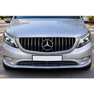 Przedni Grill GT Panamericana Chrom (2014-2023 do Vito W447) Mercedes Vito/V-class W447 2014- zdjęcia 3