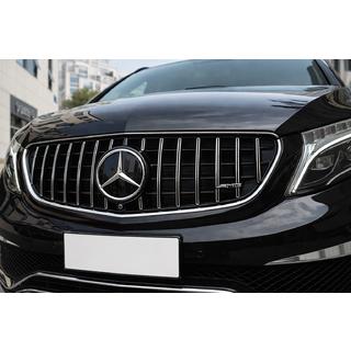 Przedni Grill GT Panamericana Chrom (2014-2019 do V-Class) Mercedes Vito/V-class W447 2014- zdjęcia 2