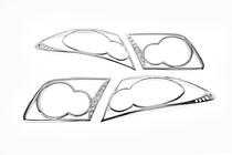 Mazda 6 2003-2008 Chromowane nakładki na tylne lampy (2 szt., plastik) zdjęcia 3