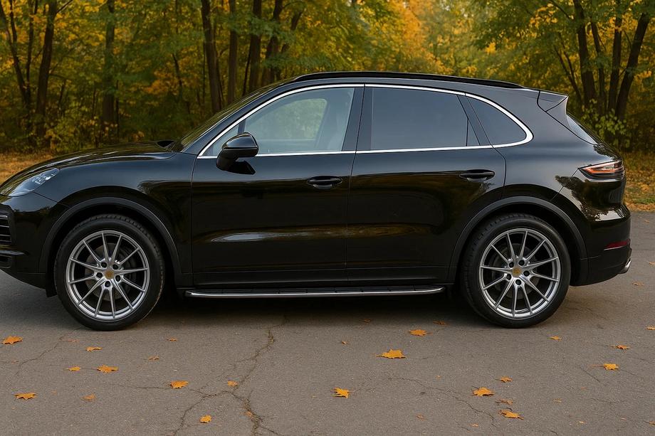Porsche Cayenne 2018- Progi boczne stopnie (2 szt., aluminium) Image
