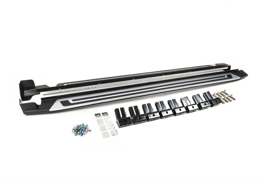 Volkswagen Tiguan 2016-2023 Progi boczne do OEM All Space (2 szt., aluminium) Image