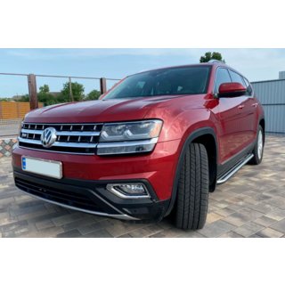 Progi Boczne OEM (2 szt., Aluminium) Volkswagen Atlas (Terramont) 2016- zdjęcia 1