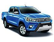 Toyota Hilux 2015- Nakładka przednia V1 (ABS) zdjęcia 3