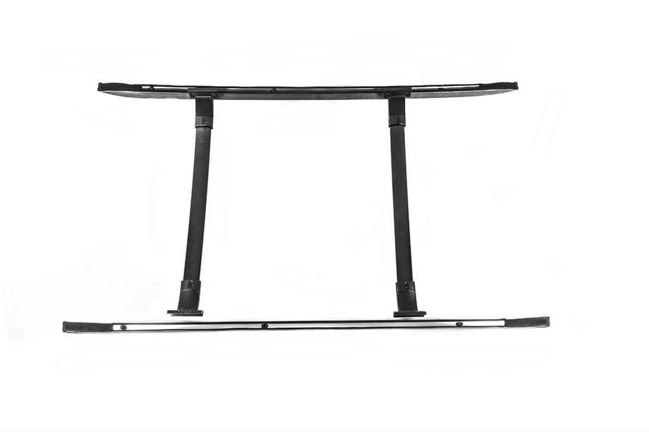 Toyota Land Cruiser Prado 150 2009-2023 Zintegrowane relingi dachowe z belkami poprzecznymi (Zestaw) Zdjęcia 6