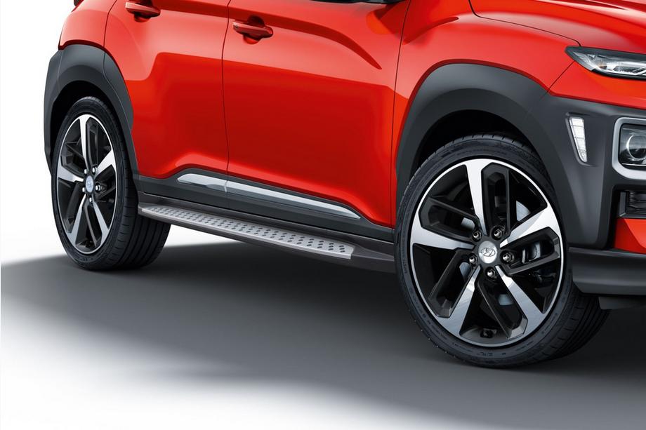 Hyundai Kona 2017-2023 Progi Boczné Oryginalny Design (2 szt) Zdjęcia 1