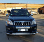 Toyota Land Cruiser Prado 120 2002-2009 Przedni Pałąk ST014 (Stal Nierdzewna) 60/42 mm zdjęcia 2