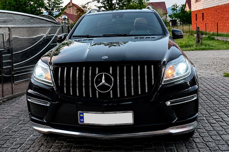 Mercedes GL/GLS class X166 2012-2019 Przedni grill GT Panamericana (do GL High) Zdjęcia 3