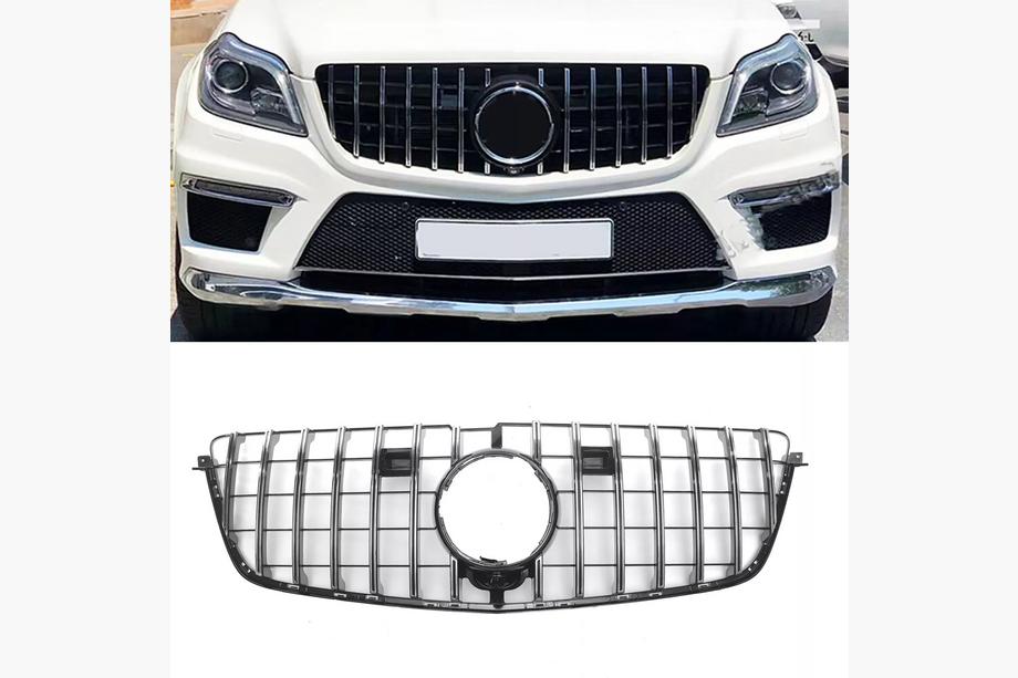 Mercedes GL/GLS class X166 2012-2019 Przedni grill GT Panamericana (do GL High) Zdjęcia 2