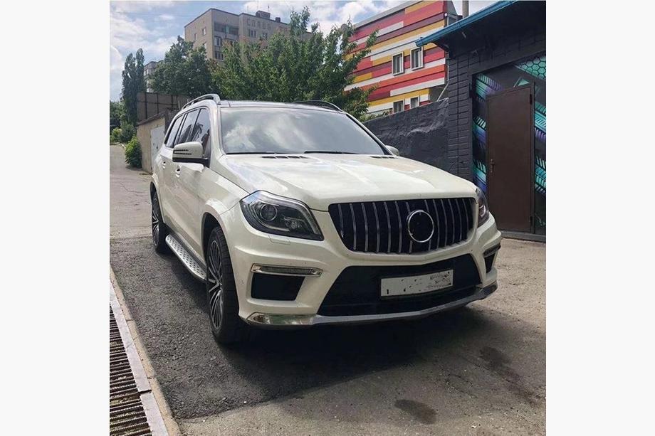 Mercedes GL/GLS class X166 2012-2019 Przedni grill GT Panamericana (do GL High) Zdjęcia 4