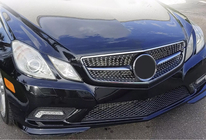Mercedes E-class coupe C207 2010-2017 Atrapa Chłodnicy Przednia (2009-2013, Diamond Silver) zdjęcia 1