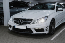 Mercedes E-class coupe C207 2010-2017 Atrapa Chłodnicy Przednia (2009-2013, Diamond Silver) zdjęcia 3