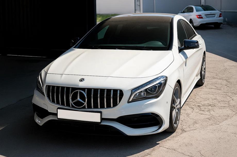 Mercedes CLA C117 2013-2019 Atrapa Chłodnicy Przednia (2013-2016, GT Panamericana) Zdjęcia 1