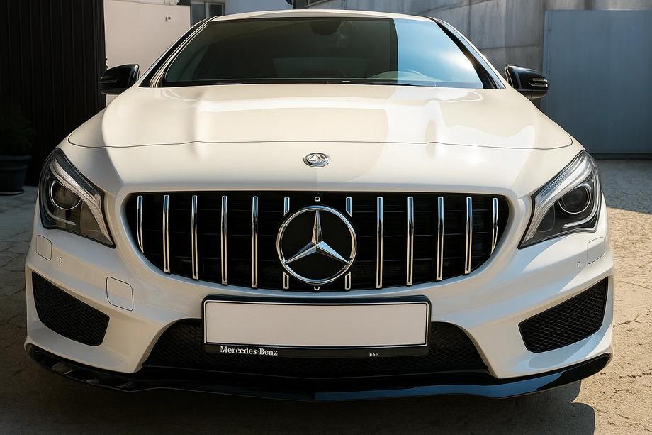 Mercedes CLA C117 2013-2019 Atrapa Chłodnicy Przednia (2013-2016, GT Panamericana) Zdjęcia 3