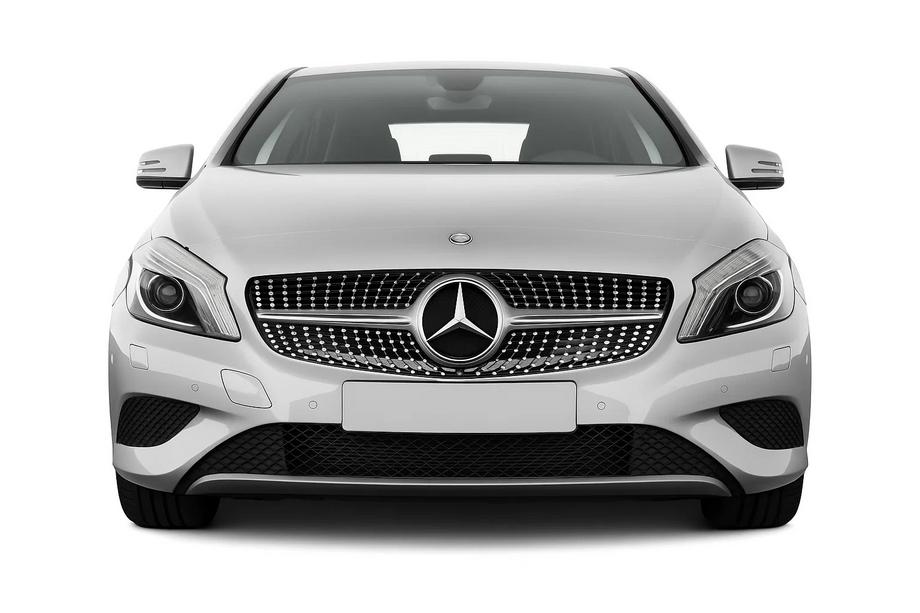 Mercedes A-class W176 2012-2018 Atrapa Chłodnicy Diamond Silver (2012-2015) Image