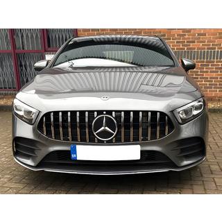 Przedni Grill GT Panamericana (do 2018-2022) Mercedes A-сlass W177 2018- zdjęcia 4