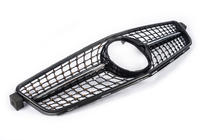 Mercedes C-class W204 2007-2015 Atrapa Przednia Diamond Black zdjęcia 4