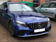 Mercedes C-class W205 2014-2021 Przedni Grill Panamericana GT (do Avantgarde/AMG-Line/C43 AMG) 2018+, z kamerą zdjęcia 1