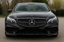 Mercedes E-class W212 2009-2016 Atrapa Przednia Diamond Black (do Avantgarde i AMG-Line, 2013-2016) zdjęcia 3