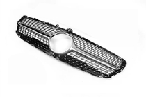 Mercedes CLS C218 2011-2018 Przedni grill z ramką 2014-2018 (Diamond Silver) zdjęcia 5