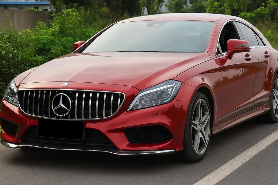 Mercedes CLS C218 2011-2018 Przedni grill z ramką 2014-2018 (GT Panamericana) Image