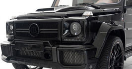 Mercedes G class W463 1990-2018 Nakładki na reflektory z LED (6 diod, komplet) zdjęcia 5