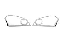 Nissan Qashqai 2007-2010 Nakladki na Reflektory (2 szt, plastik) zdjęcia 2