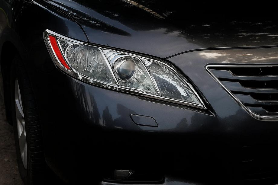 Toyota Camry 2006-2011 Nakładki na reflektory (2 szt, plastik) Image