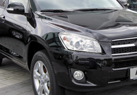 Toyota Rav 4 2006-2013 Nakladki na reflektory 2009-2010 (2 szt., plastik) zdjęcia 1