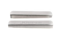 Citroen Jumper 2007-2025 Nakładki na progi drzwiowe stal nierdzewna NataNika Standard - Taśma Lohmann, 0,5 mm zdjęcia 1