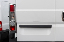 Fiat Ducato 2006-2025 Chromowane nakładki na tylne lampy proste (2006-2014, 2 szt, stal nierdzewna) zdjęcia 1