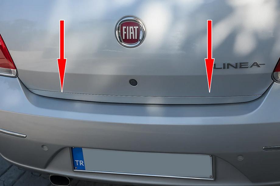 Fiat Linea 2006-2018 Listwa bagażnika stal nierdzewna Image