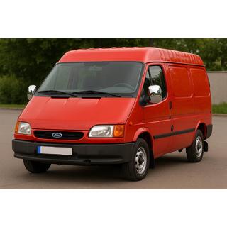 Nakładki na Lusterka (2 szt, Stal Nierdzewna) Ford Transit 1991-2000 zdjęcia 1