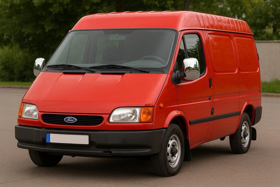 Ford Transit 1991-2000 Nakładki na Lusterka (2 szt, Stal Nierdzewna) Image
