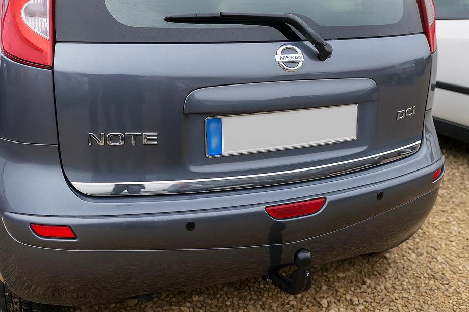 Nissan Note 2004-2012 Listwa bagażnika stal nierdzewna Image
