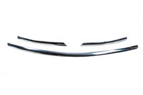 Toyota Corolla 2007-2013 Chromowane nakładki na grill (2010-2013, 3 szt, stal nierdzewna) zdjęcia 7